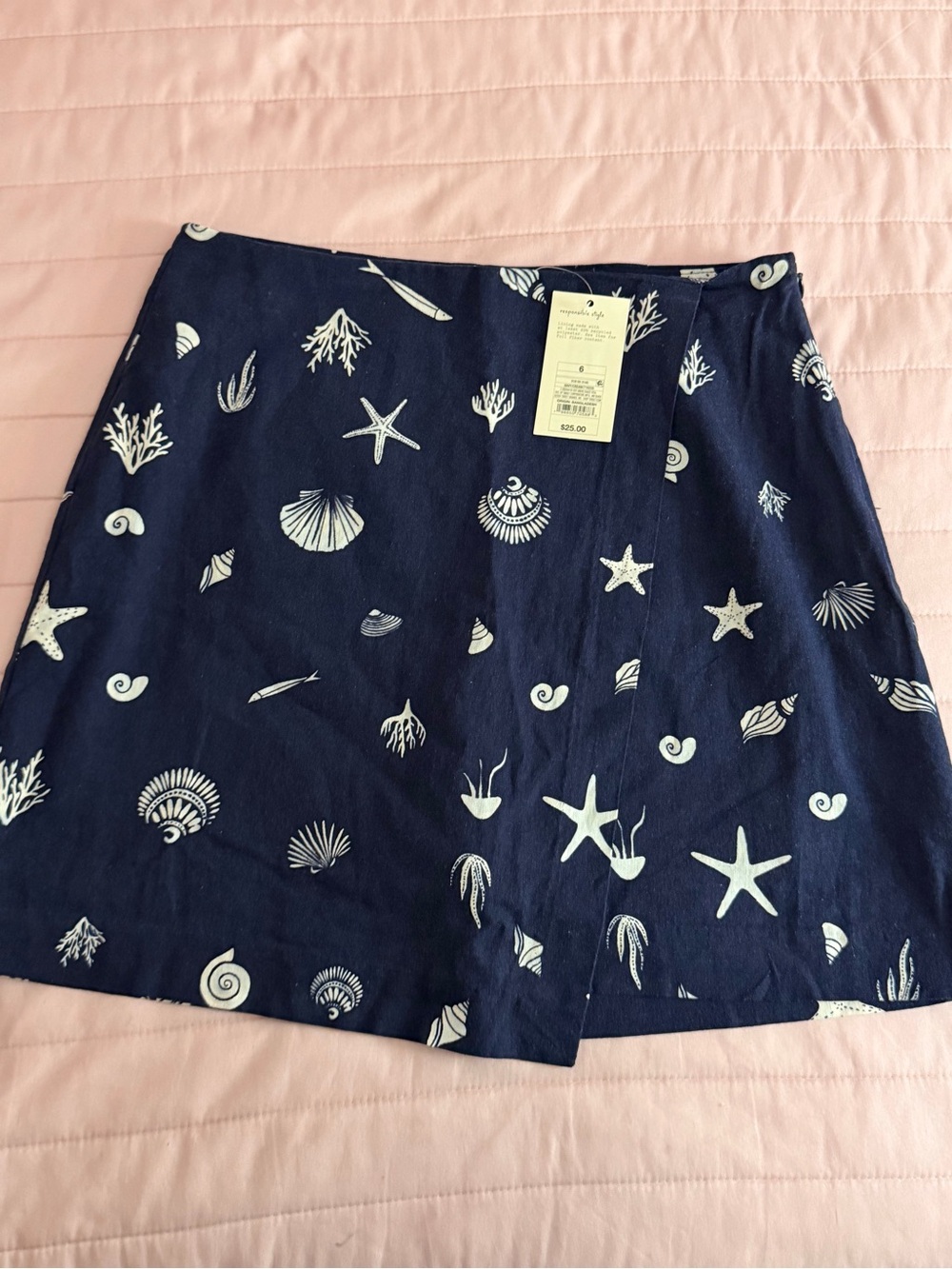 Skirt Navy women size 6 new